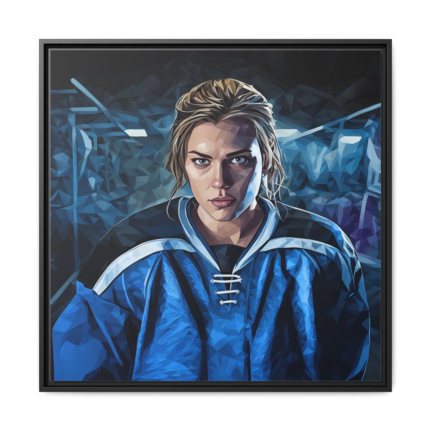 Ready PRINT Digital Art on Canvas with Frame