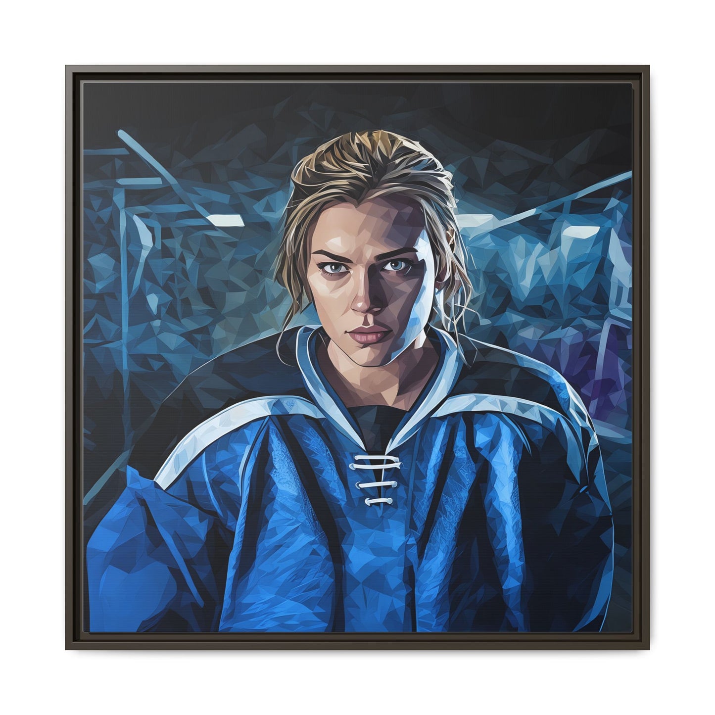 Ready PRINT Digital Art on Canvas with Frame