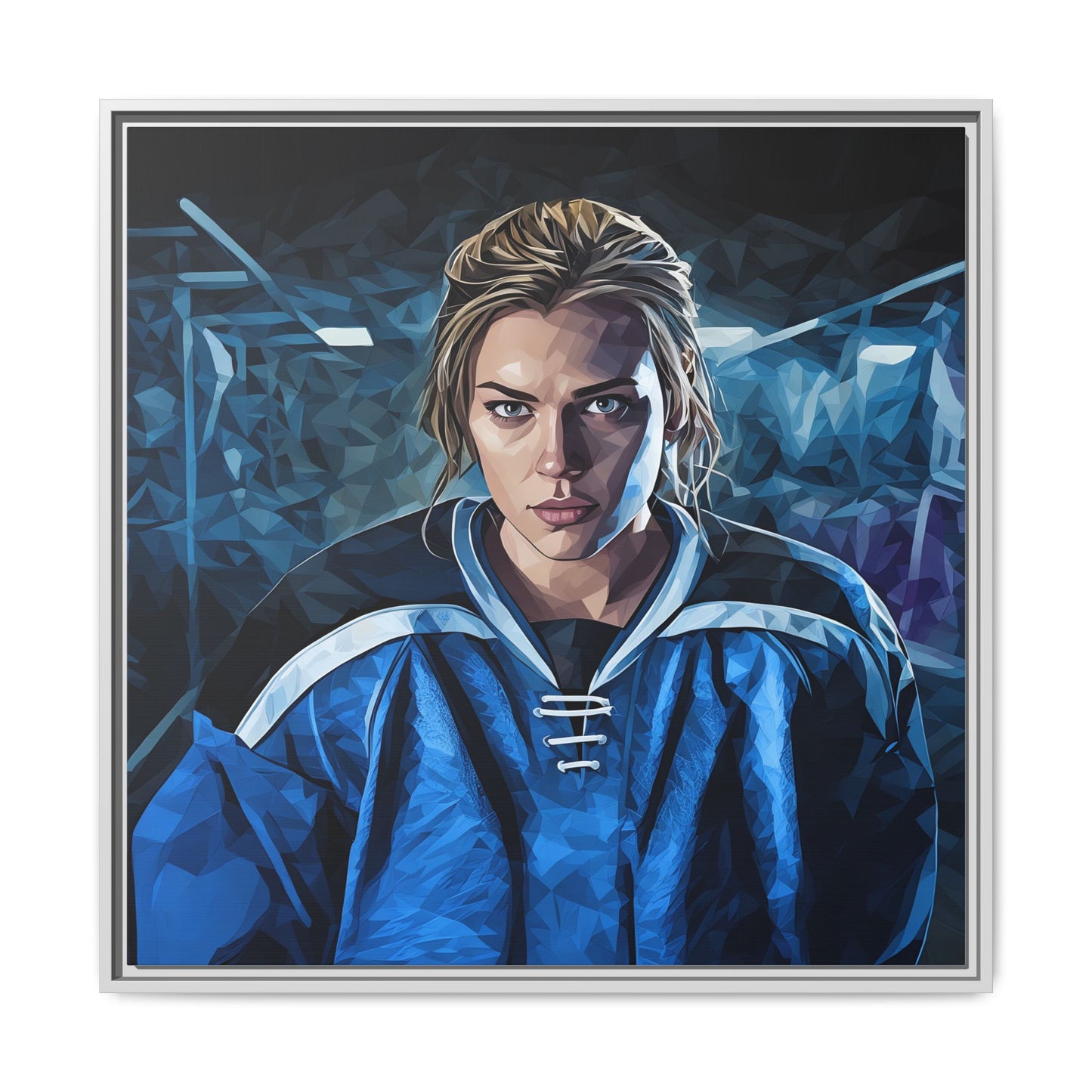 Ready PRINT Digital Art on Canvas with Frame