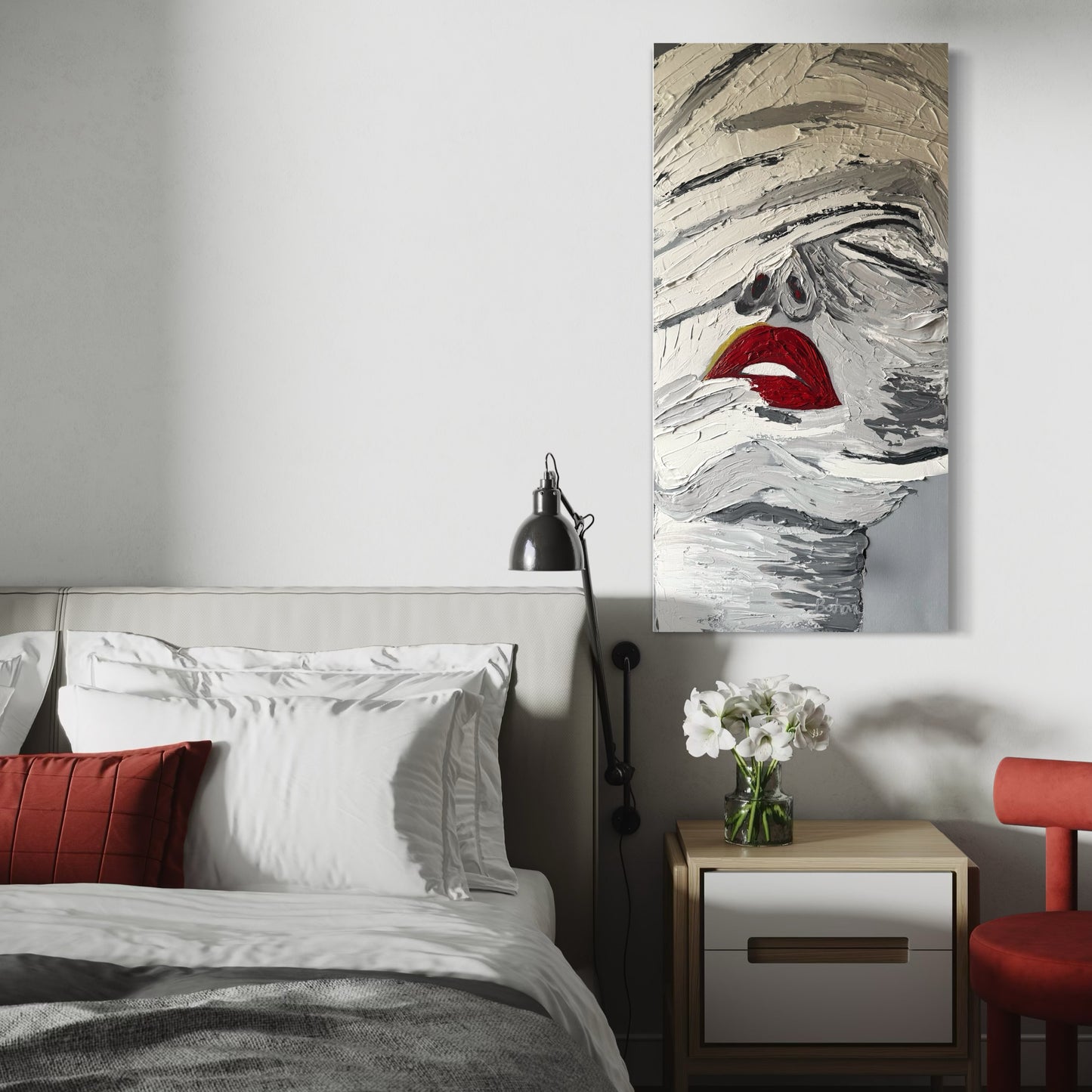 The Ice Queen ORIGINAL Hand-Painted Acrylic Art on Canvas