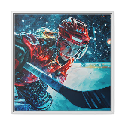 Onyx PRINT Digital Art on Canvas with Frame