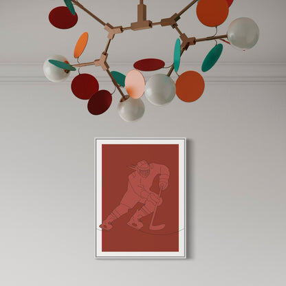 Breakaway PRINT Digital Art on Canvas with Frame