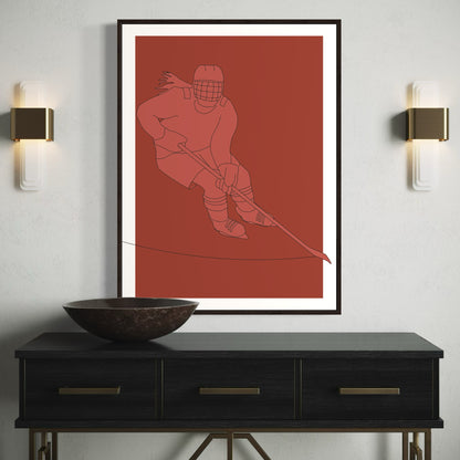 Crossover PRINT Digital Art on Canvas with Frame