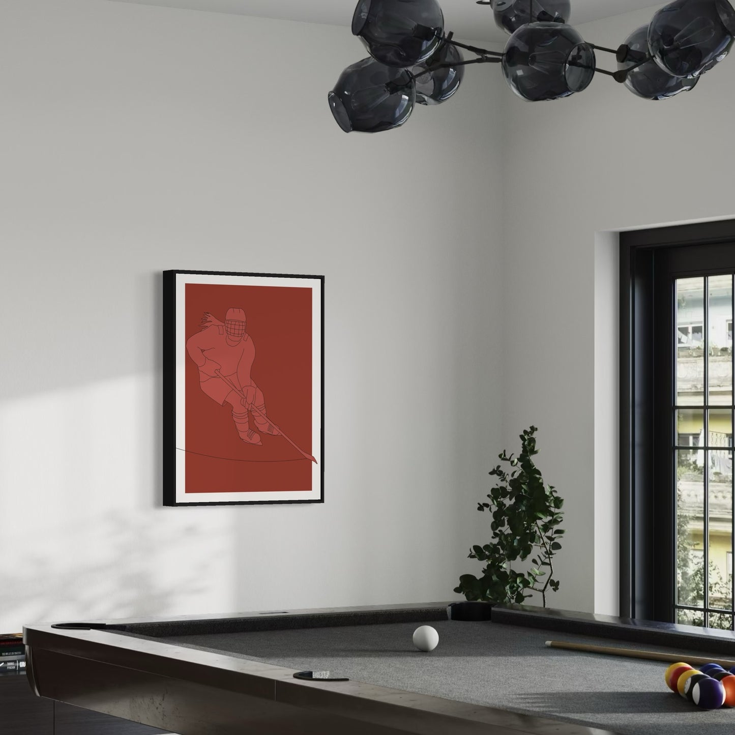 Crossover PRINT Digital Art on Canvas with Frame