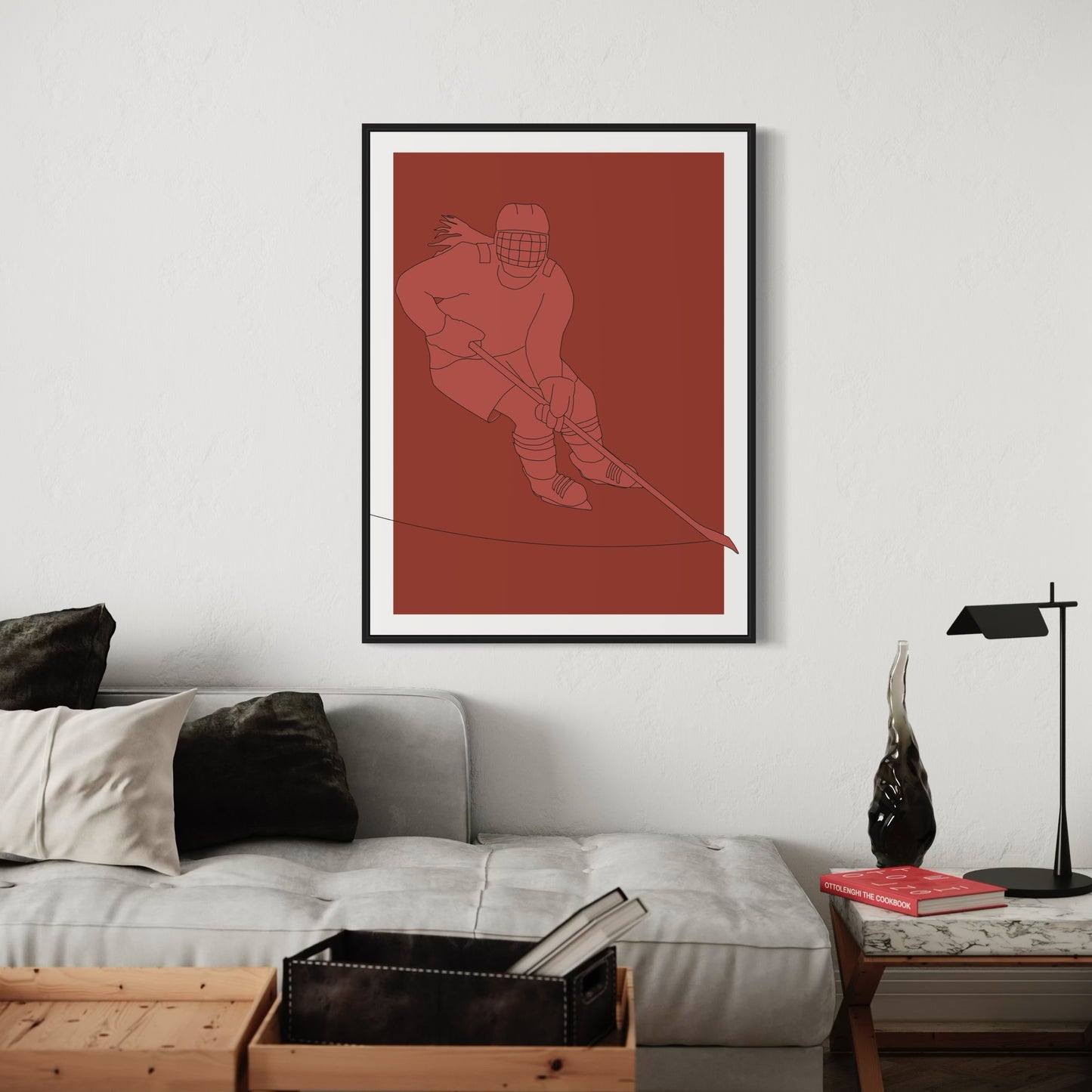 Crossover PRINT Digital Art on Canvas with Frame