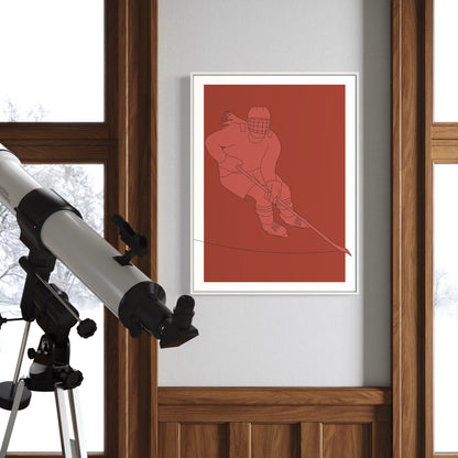 Crossover PRINT Digital Art on Canvas with Frame