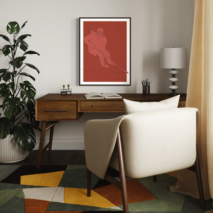 Crossover PRINT Digital Art on Canvas with Frame
