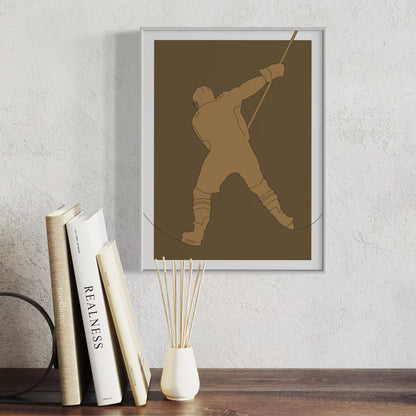 Slapshot PRINT Digital Rolled Poster