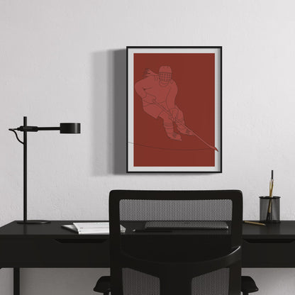 Crossover PRINT Digital Rolled Poster