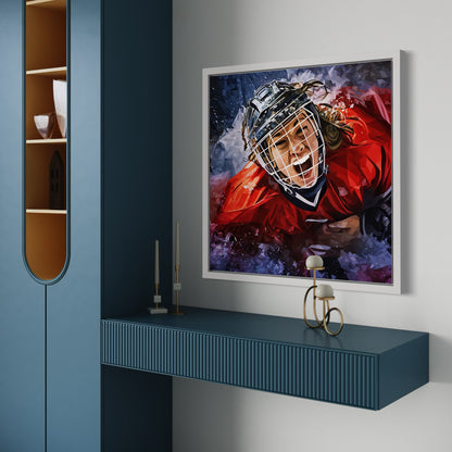 Celebration PRINT Digital Art on Canvas with Frame