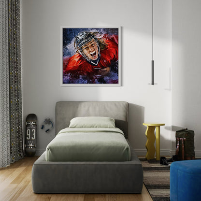 Celebration PRINT Digital Art on Canvas with Frame